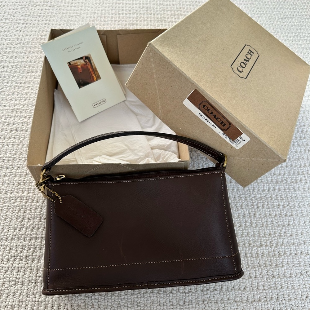 Vintage Coach Purse - very gently used - in original box!